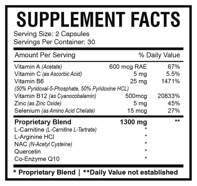 AMS Motility Max 60 caps - Image 2