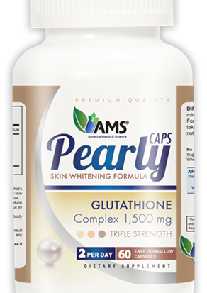 AMS Pearly Skin Whitening Formula Συμπλήρωμα Διατροφής για Λεύκανση του Δέρματος 60 κάψουλες
