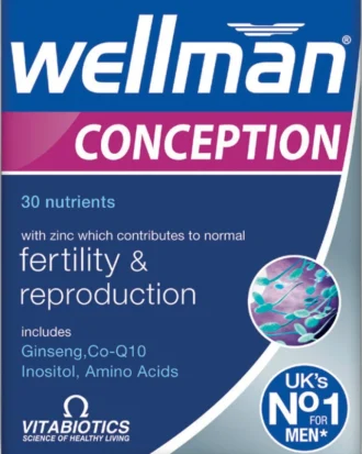 Vitabiotics Wellman Conception 30 tabs