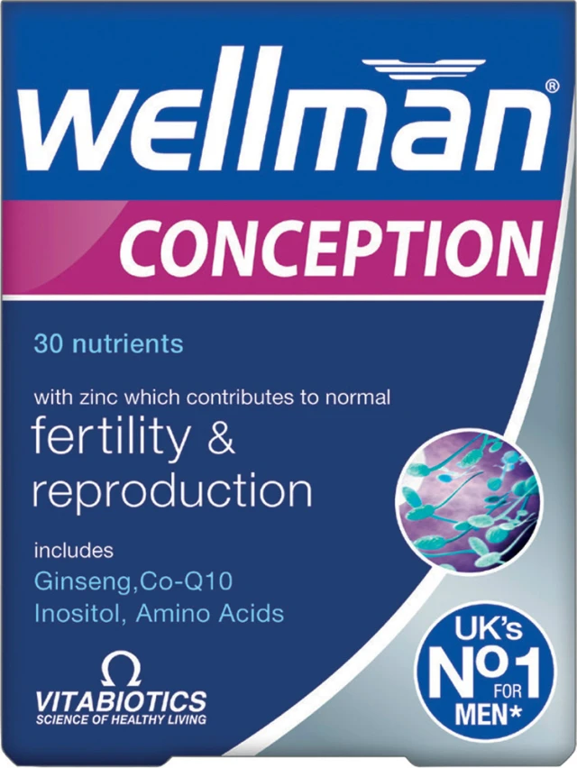 Vitabiotics Wellman Conception 30 tabs